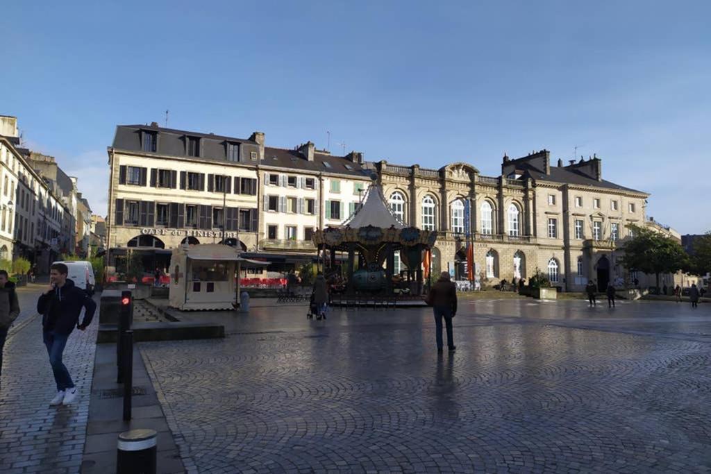 Logement Atypique Bien Etre Au Coeur De La Nature Quimper Exterior foto